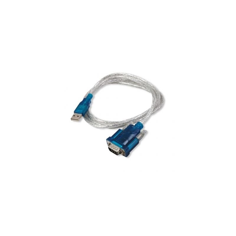 Cable USB 2-0 3GO C102- USB Macho - DB9 Macho- 50cm- Negro