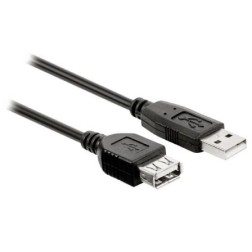 Cable Alargador USB 2-0 3GO C108- USB Macho - USB Hembra- 5m