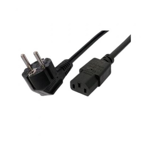 Cable Alimentación 3GO CPOWER- CEE (7-7) Macho - C13 Hembra- 2m- Negro