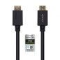 CABLE HDMI AISENS V2-1 ULTRA ALTA VELOCIDAD CERTIFICADO 8K60H M-M 2-0M NEGRO