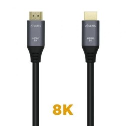 CABLE HDMI AISENS V2-1 ULTRA ALTA VELOCIDAD 8K60HZ M-M 3-0M GRIS