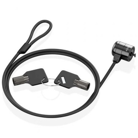 CABLE SEGURIDAD AISENS CERRADURA LLAVE 1-5M