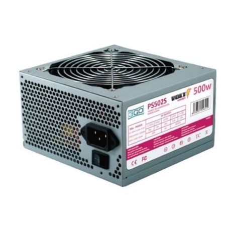 Fuente de Alimentación 3GO PS502S- 500W- Ventilador 12cm