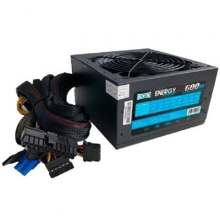 FUENTE ALIMENTACION 3GO 600W PPFC (5xSATA+12cm+PCIX6pin)