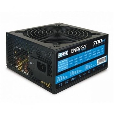 Fuente de Alimentación 3GO PS701SX- 700W- Ventilador 12cm