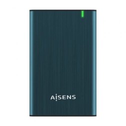 CARCASA HDD AISENS ASE-2525PB 2-5" AZUL PACIFICO