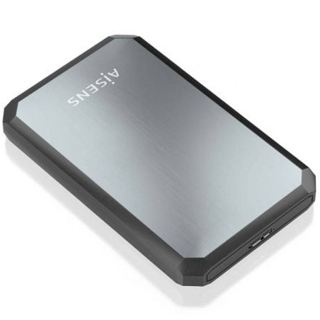 CARCASA HDD AISENS ASE-2529B 2-5" NEGRA-GRIS