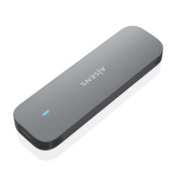 CARCASA HDD AISENS ASM2-006GRY M-2 GRIS