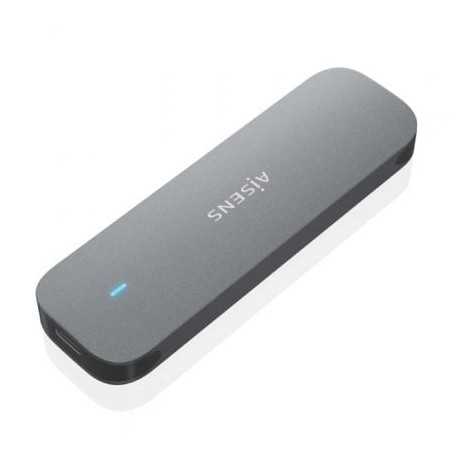 CARCASA HDD AISENS ASM2-006GRY M-2 GRIS