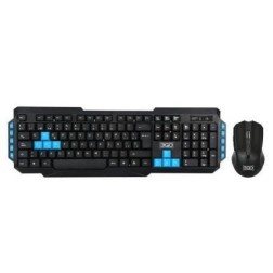 Teclado y Ratón Inalámbricos 3GO COMBODRILEW 2