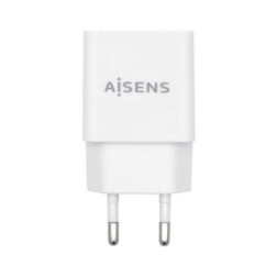 CARGADOR USB AISENS 10W ALTA EFICIENCIA 5V 2A BLANCO