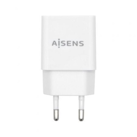 CARGADOR USB AISENS 10W ALTA EFICIENCIA 5V 2A BLANCO