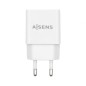 CARGADOR USB AISENS 10W ALTA EFICIENCIA 5V 2A BLANCO