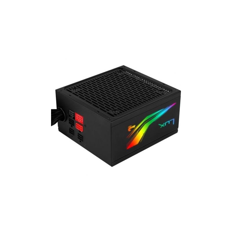 Fuente de Alimentación Aerocool LUX RGB 850M- 850W- Ventilador 12cm- 80 Plus Bronze