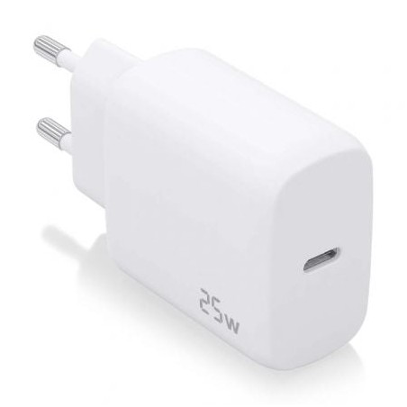 CARGADOR AISENS USB-C PD3-0 1 PUERTO 1XUSB-C 25W BLANCO