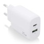 CARGADOR AISENS 25W 1XUSB-C PD3-0 1XUSB-A QC3-0 BLANCO CARGADOR AISENS 25W 1XUSB-C PD3-0 1XUSB-A QC3-0 BLANCO