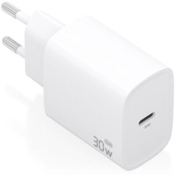 CARGADOR AISENS GAN 30W 1XUSB-C PD3-0 BLANCO