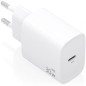 Cargador de Pared GaN Aisens A110-0950- 1xUSB Tipo-C- 30W- Blanco