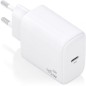 Cargador de Pared GaN Aisens A110-0969- 1xUSB Tipo-C- 45W- Blanco