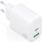 CARGADOR AISENS GAN 45W 1XUSB-C PD3-0 QC4-0 1XUSB-A QC3-0 BLANCO CARGADOR AISENS GAN 45W 1XUSB-C PD3-0 QC4-0 1XUSB-A QC3-0 BLANCO