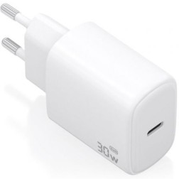 CARGADOR AISENS GAN 30W 1XUSB-C PD3-0 BLANCO