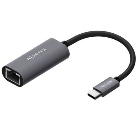 CABLE USB-C A ETHERNET GIGABIT AISENS GRIS