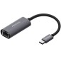 CABLE USB-C A ETHERNET GIGABIT AISENS GRIS