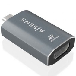 Adaptador USB Tipo-C Aisens A109-0862- USB Tipo-C Macho- HDMI 4K Hembra