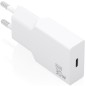 Cargador de Pared GaN Aisens A110-1001- 1xUSB Tipo-C- 30W- Blanco