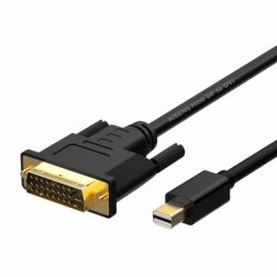 Cable Conversor Mini DisplayPort Aisens A125-0363- Mini DisplayPort Macho - DVI Macho- 2m- Negro