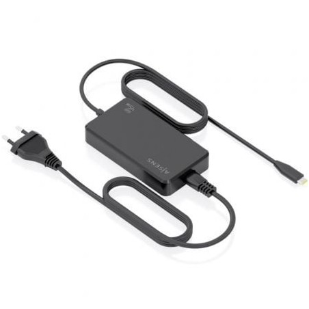 Cargador Sobremesa GaN Aisens ASCH-1PD45D067-BK- 1xUSB Tipo-C- 45W