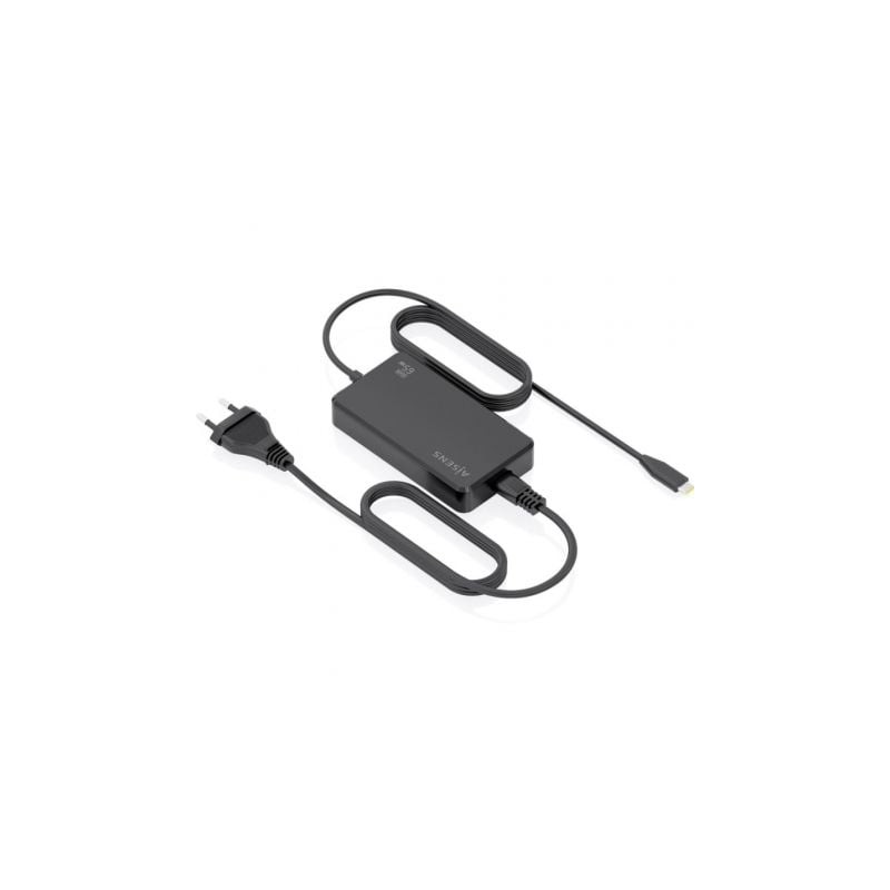 Cargador Sobremesa GaN Aisens ASCH-1PD65D068-BK- 1xUSB Tipo-C- 65W