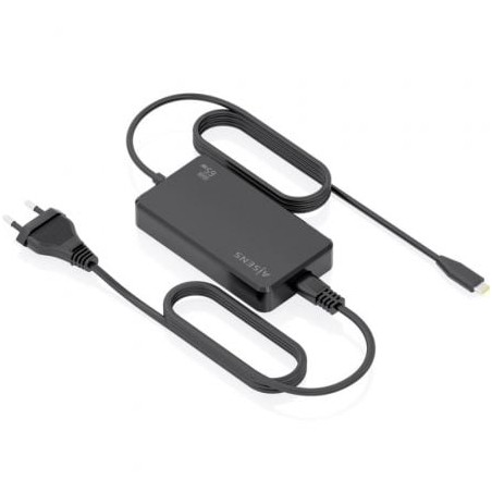 Cargador Sobremesa GaN Aisens ASCH-1PD65D068-BK- 1xUSB Tipo-C- 65W