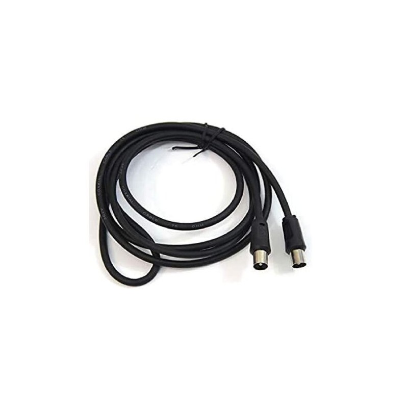 CABLE ANTENA PEPEGREEN NEGRO 1-8M M-M