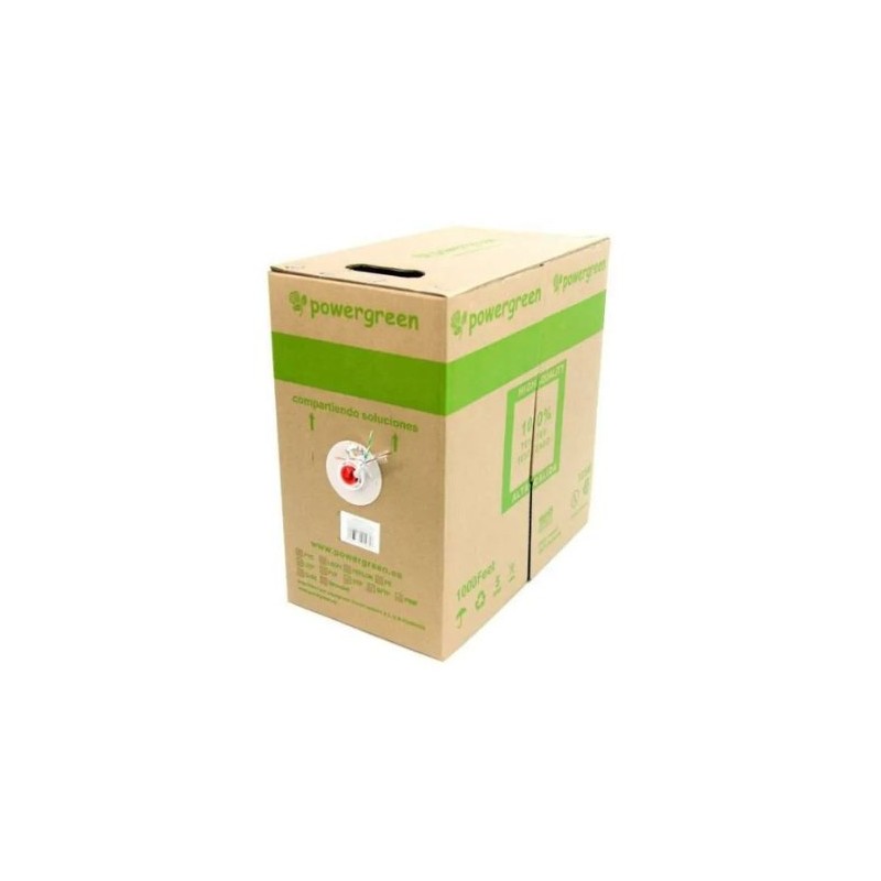 BOBINA DE CABLE PEPEGREEN CAT6 100M EXTERIOR
