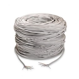 Bobina de Cable RJ45 UTP Aisens A133-0208 Cat-5e- 100m- Gris