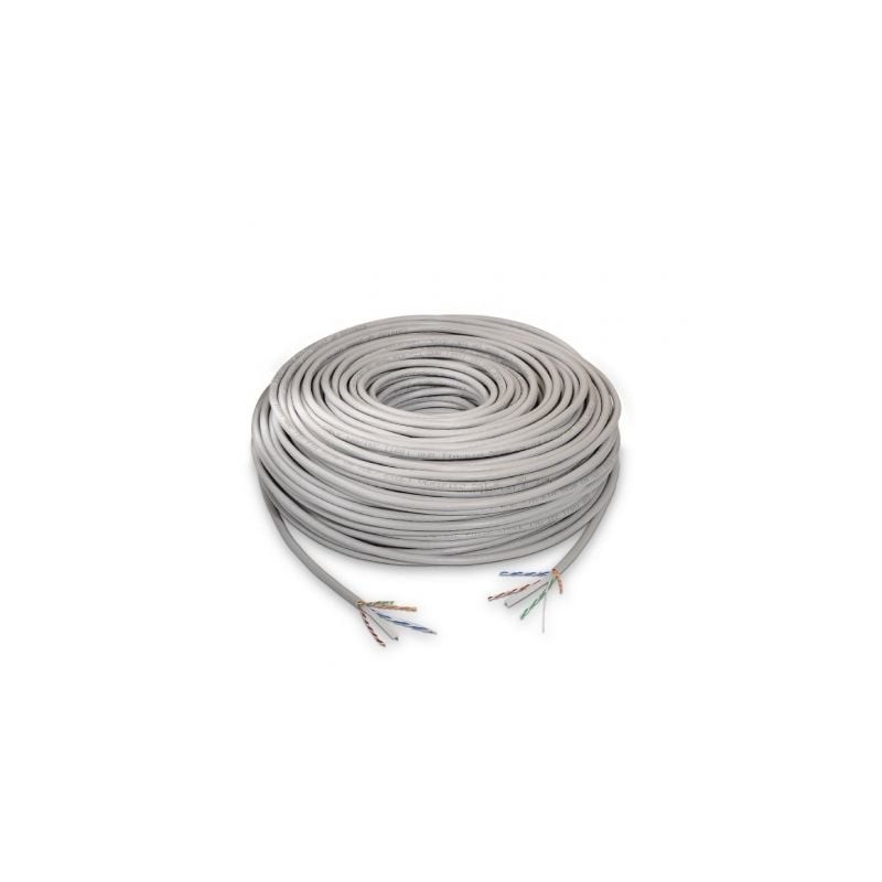 Bobina de Cable RJ45 LSZH Aisens A135-0273 Cat-6- 305m- Gris