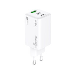 CARGADOR MEDIARANGE TRIPLE USB-A U USB-C 100W