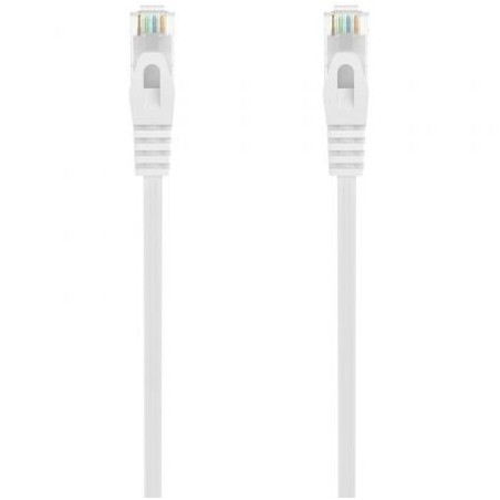 Cable de Red RJ45 AWG24 UTP Aisens A145-0593 Cat-6A- LSZH- 50cm- Blanco