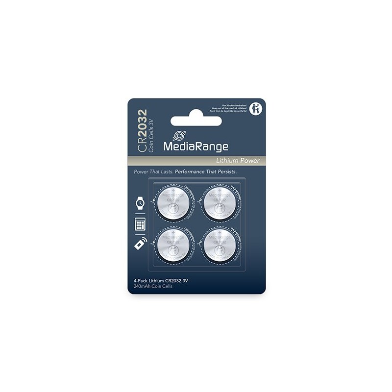 PILAS BOTON MEDIARANGE CR2032