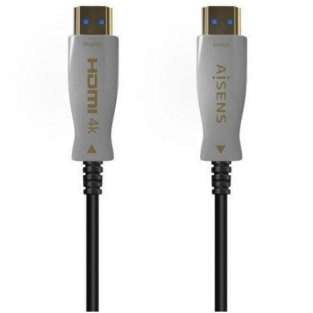 Cable HDMI 2-0 AOC 4K Aisens A148-0698- HDMI Macho - HDMI Macho- 100m- Negro