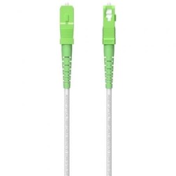 Cable de Fibra Óptica G657A2 3-0 9-125 SMF Aisens A152-0616- LSZH- 80m- Blanco