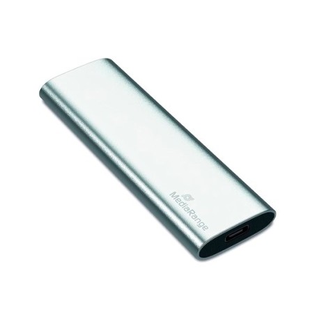 DISCO DURO EXT SSD 240GB MEDIARANGE MR1101 PORTABLE SILVER