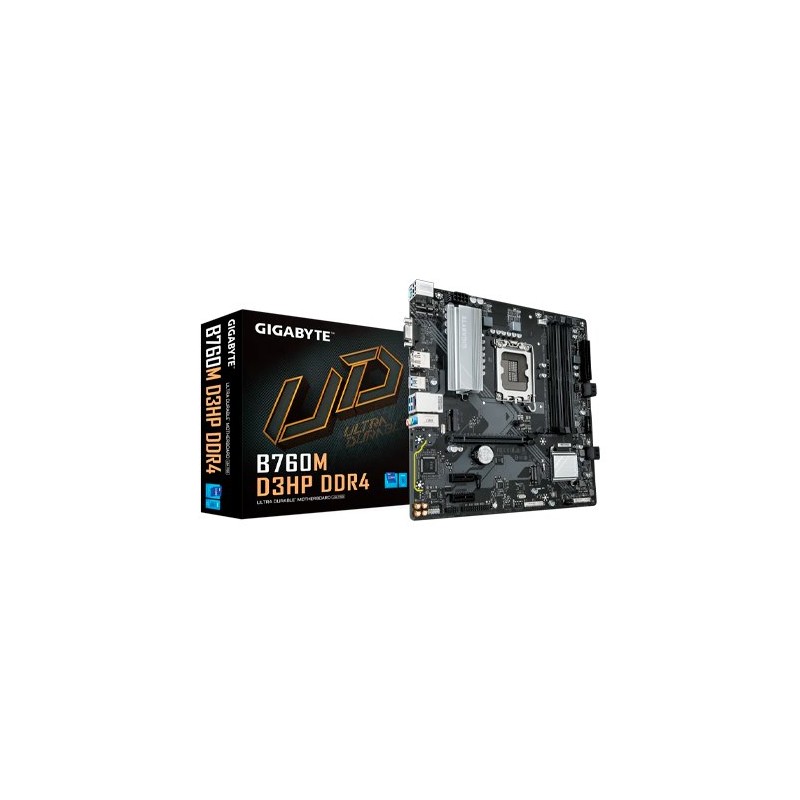 PLACA BASE GIGABYTE B760M D3HP 1700 MATX 4XDDR4 PLACA BASE GIGABYTE B760M D3HP 1700 MATX 4XDDR4
