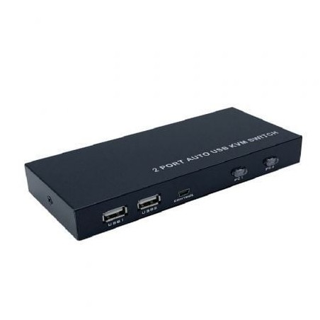 Conmutador KVM HDMI Aisens A111-0400- 2PC con 1 sólo teclado y ratón