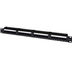 Patch Panel Aisens A141-0308- 24 Puertos- Cat-6- Altura 1U