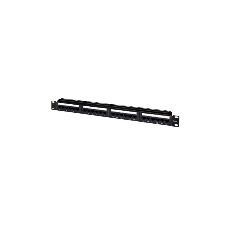 Patch Panel Aisens A141-0308- 24 Puertos- Cat-6- Altura 1U