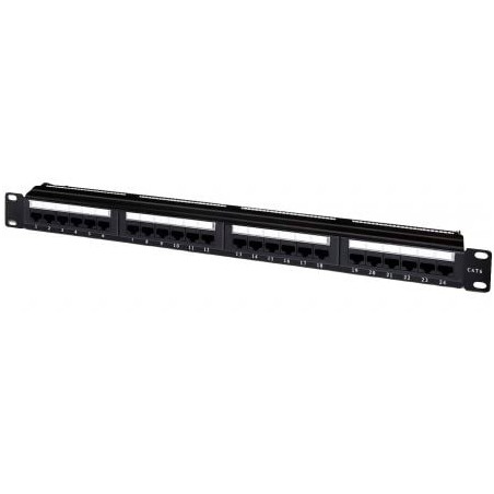 Patch Panel Aisens A141-0308- 24 Puertos- Cat-6- Altura 1U