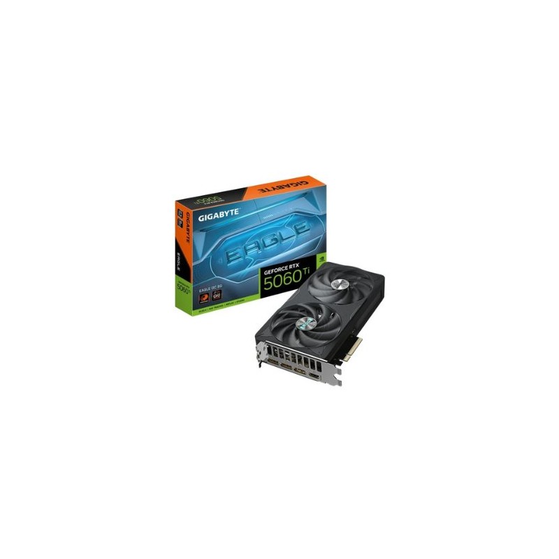 TARJETA GRAFICA GIGABYTE RTX 5060TI EAGLE OC 8GB GDDR7 NEGRO