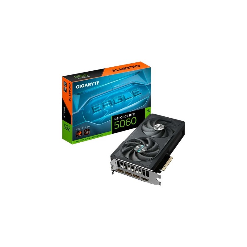 TARJETA GRAFICA GIGABYTE RTX 5060 EAGLE OC 8GB GDDR7 TARJETA GRAFICA GIGABYTE RTX 5060 EAGLE OC 8GB GDDR7